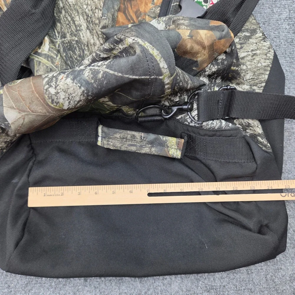 Mossy Oak Hunting Gear Bag Large Camo Duffel Utility Camping Outdoor Gorpcore